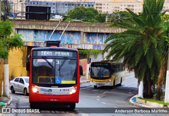 Himalaia Transportes > Ambiental Transportes Urbanos 4 1834 na cidade de São Paulo, São Paulo, Brasil, por Anderson Barbosa Marinho. Número da foto: #9614717.