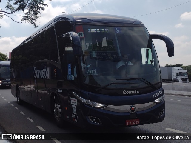 Viação Cometa 719538 na cidade de São Paulo, São Paulo, Brasil, por Rafael Lopes de Oliveira. Número da foto: #9613486.