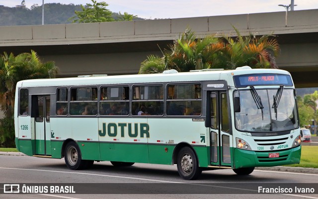 Jotur - Auto Ônibus e Turismo Josefense 1266 na cidade de Florianópolis, Santa Catarina, Brasil, por Francisco Ivano. Número da foto: #9614577.