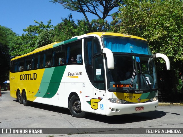 Empresa Gontijo de Transportes 17350 na cidade de São Paulo, São Paulo, Brasil, por FELIPE ALMEIDA. ID da foto: 9612010.