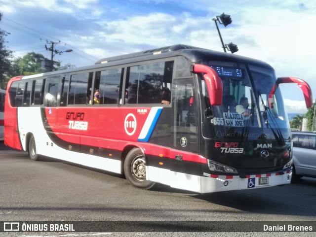 TUASA - Transportes Unidos Alajuelenses 118 na cidade de Merced, San José, San José, Costa Rica, por Daniel Brenes. ID da foto: 9613359.