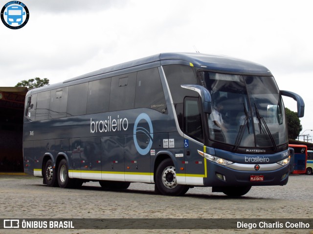 Expresso Brasileiro 7445 na cidade de Vitória da Conquista, Bahia, Brasil, por Diego Charlis Coelho. ID da foto: 9615111.