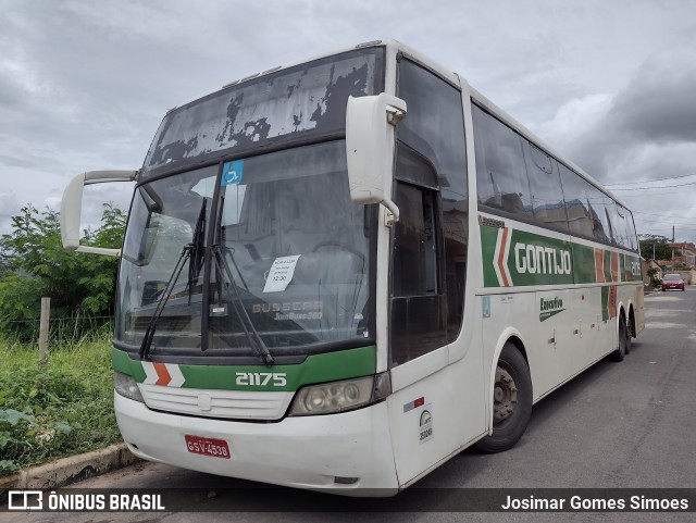 Empresa Gontijo de Transportes 21175 na cidade de Minas Novas, Minas Gerais, Brasil, por Josimar Gomes Simoes. Número da foto: #9614536.