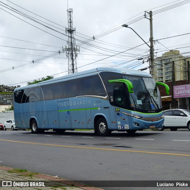 Viação Garcia 82035 na cidade de Joinville, Santa Catarina, Brasil, por Luciano  Piske. ID da foto: 9612979.