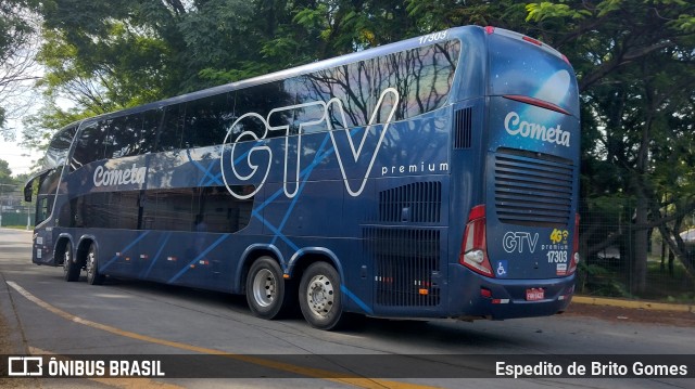 Viação Cometa 17303 na cidade de São Paulo, São Paulo, Brasil, por Espedito de Brito Gomes. ID da foto: 9613835.