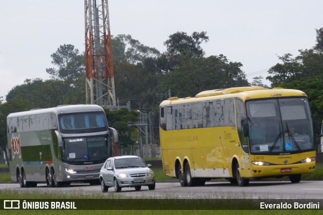 Viação Itapemirim 8715 na cidade de Caçapava, São Paulo, Brasil, por Everaldo Bordini. Número da foto: #9645452.