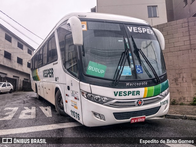 Vesper Transportes 11076 na cidade de Francisco Morato, São Paulo, Brasil, por Espedito de Brito Gomes. Número da foto: #9642996.