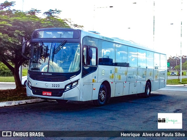 Viação Lira 3223 na cidade de Hortolândia, São Paulo, Brasil, por Henrique Alves de Paula Silva. ID da foto: 9642308.