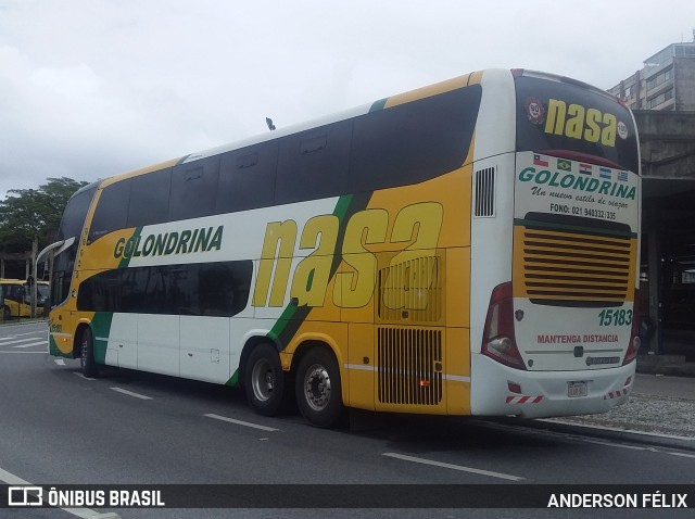 Empresa de Transporte Golondrina 15183 na cidade de Florianópolis, Santa Catarina, Brasil, por ANDERSON FÉLIX. Número da foto: #9643861.
