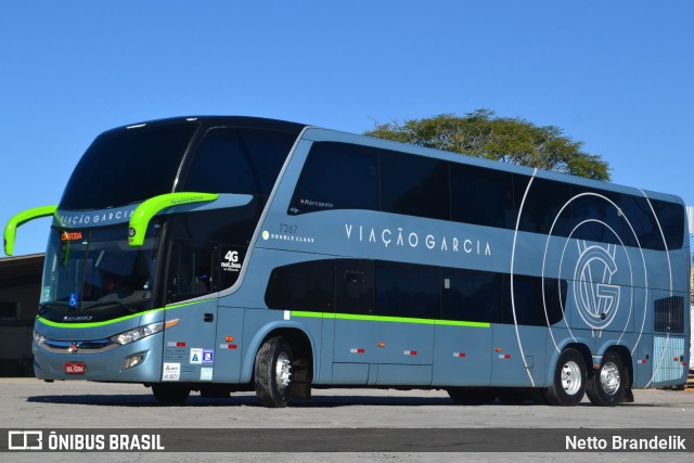 Viação Garcia 7267 na cidade de Curitiba, Paraná, Brasil, por Netto Brandelik. Número da foto: #9645368.