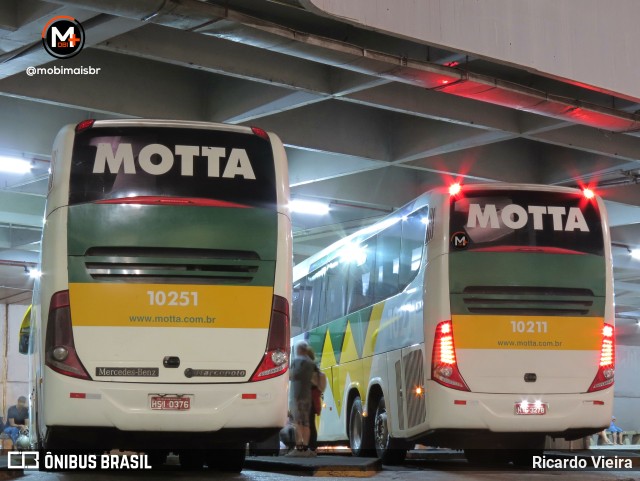 Viação Motta 10251 na cidade de São José do Rio Preto, São Paulo, Brasil, por Ricardo Vieira. Número da foto: #9644107.