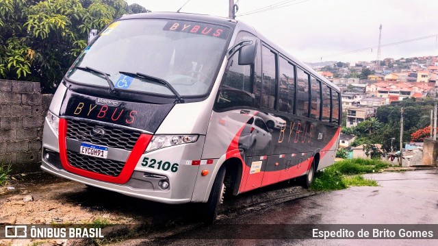 By Bus Transportes Ltda 52106 na cidade de Francisco Morato, São Paulo, Brasil, por Espedito de Brito Gomes. Número da foto: #9642981.