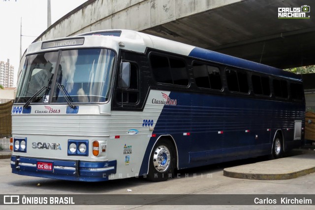 Fretamento Classic Bus 3000 na cidade de São Paulo, São Paulo, Brasil, por Carlos Kircheim. ID da foto: 9644054.