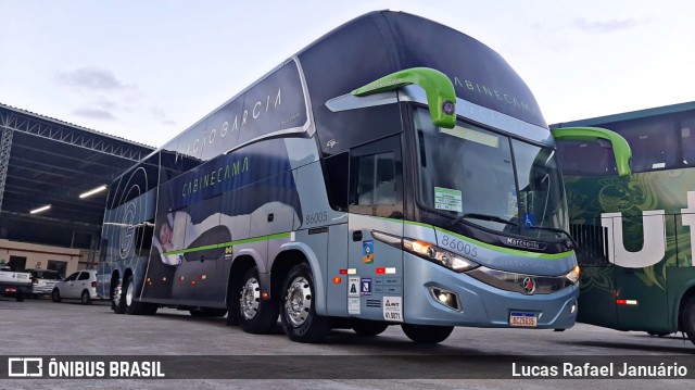 Viação Garcia 86005 na cidade de São José do Rio Preto, São Paulo, Brasil, por Lucas Rafael Januário. ID da foto: 9642584.