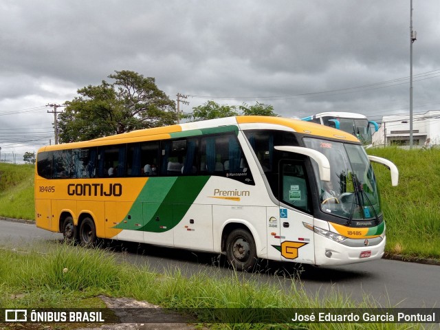 Empresa Gontijo de Transportes 18485 na cidade de Campinas, São Paulo, Brasil, por José Eduardo Garcia Pontual. Número da foto: #9643728.