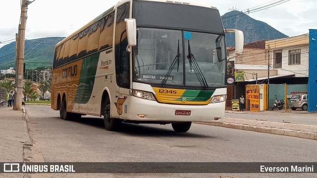 Empresa Gontijo de Transportes 12345 na cidade de Governador Valadares, Minas Gerais, Brasil, por Everson Marini. ID da foto: 9643529.