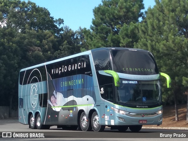 Viação Garcia 8624 na cidade de Ponta Grossa, Paraná, Brasil, por Bruny Prado. Número da foto: #9642327.