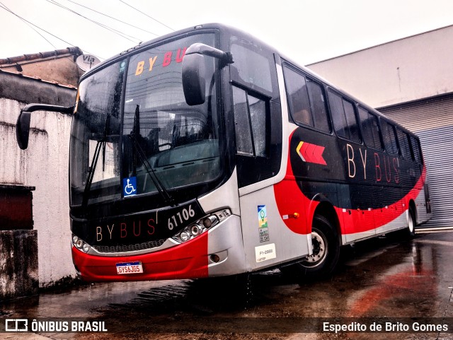 By Bus Transportes Ltda 61106 na cidade de Francisco Morato, São Paulo, Brasil, por Espedito de Brito Gomes. Número da foto: #9642997.