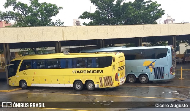 Viação Itapemirim 60081 na cidade de Ribeirão Preto, São Paulo, Brasil, por Cicero Augusto. Número da foto: #9645621.