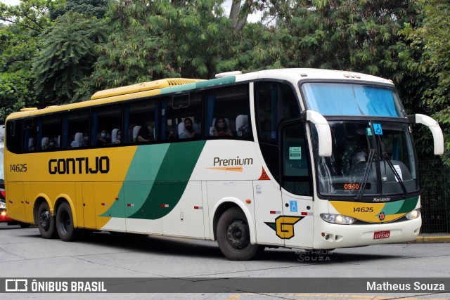 Empresa Gontijo de Transportes 14625 na cidade de São Paulo, São Paulo, Brasil, por Matheus Souza. ID da foto: 9645541.