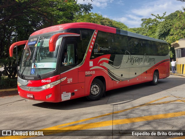 Empresa de Ônibus Pássaro Marron 5649 na cidade de São Paulo, São Paulo, Brasil, por Espedito de Brito Gomes. Número da foto: #9644888.