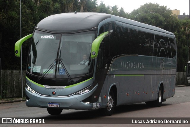 Viação Garcia 82048 na cidade de Curitiba, Paraná, Brasil, por Lucas Adriano Bernardino. Número da foto: #9643887.