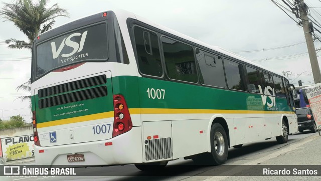 VSI - Viação Santo Ignácio 1007 na cidade de São Bernardo do Campo, São Paulo, Brasil, por Ricardo Santos. Número da foto: #9646395.