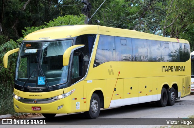 Viação Itapemirim 60021 na cidade de Recife, Pernambuco, Brasil, por Victor Hugo. ID da foto: 9646569.