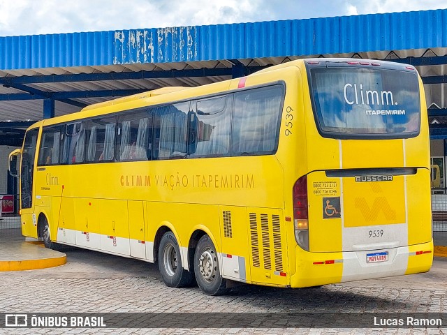 Viação Itapemirim 9539 na cidade de Serra Talhada, Pernambuco, Brasil, por Lucas Ramon. ID da foto: 9647312.