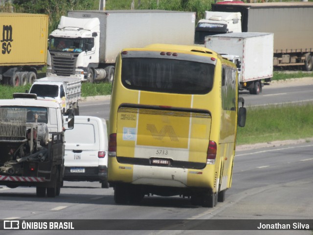 Viação Itapemirim 5713 na cidade de Jaboatão dos Guararapes, Pernambuco, Brasil, por Jonathan Silva. ID da foto: 9646006.