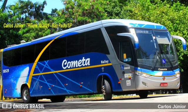 Viação Cometa 18529 na cidade de São Paulo, São Paulo, Brasil, por Carlos Júnior. Número da foto: #9647062.