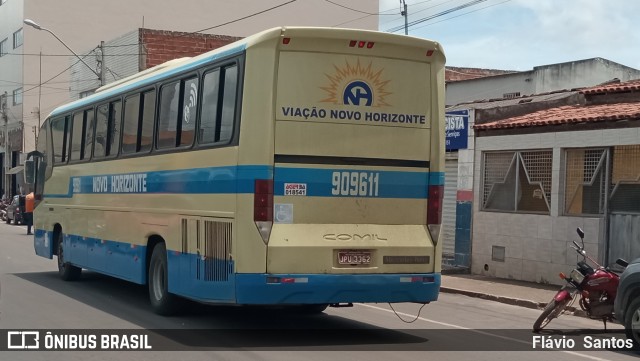 Viação Novo Horizonte 909611 na cidade de Barra da Estiva, Bahia, Brasil, por Flávio  Santos. Número da foto: #9649565.
