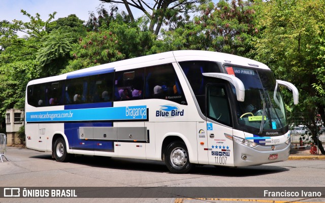 Auto Viação Bragança 11007 na cidade de São Paulo, São Paulo, Brasil, por Francisco Ivano. Número da foto: #9649076.