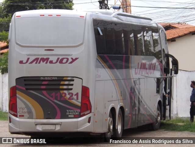 Viação Jam Joy 11221 na cidade de Teresina, Piauí, Brasil, por Francisco de Assis Rodrigues da Silva. Número da foto: #9648885.
