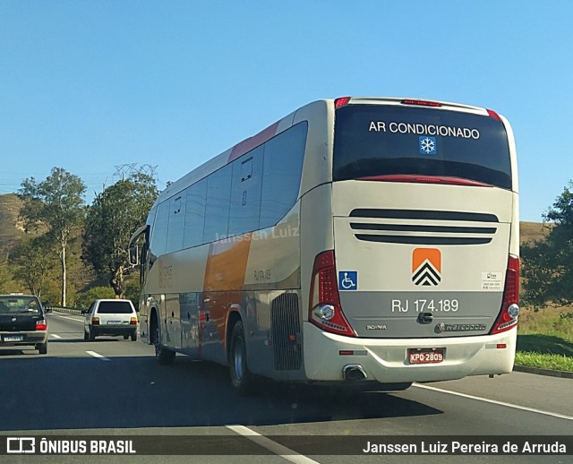 Viação Cidade do Aço RJ 174.189 na cidade de Quatis, Rio de Janeiro, Brasil, por Janssen Luiz Pereira de Arruda. Número da foto: #9651296.