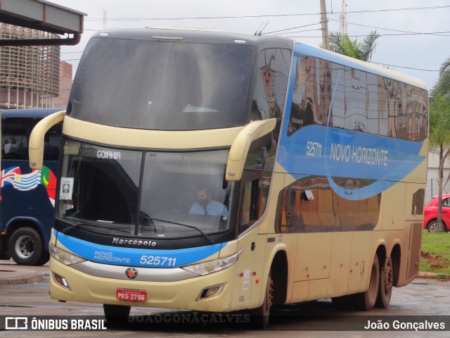Viação Novo Horizonte 525711 na cidade de Taguatinga, Distrito Federal, Brasil, por João Gonçalves. Número da foto: #9650320.