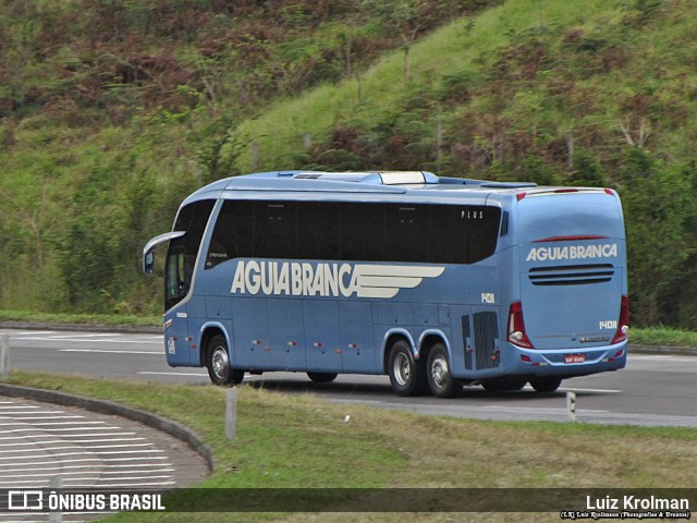 Viação Águia Branca 14011 na cidade de Juiz de Fora, Minas Gerais, Brasil, por Luiz Krolman. Número da foto: #9649340.