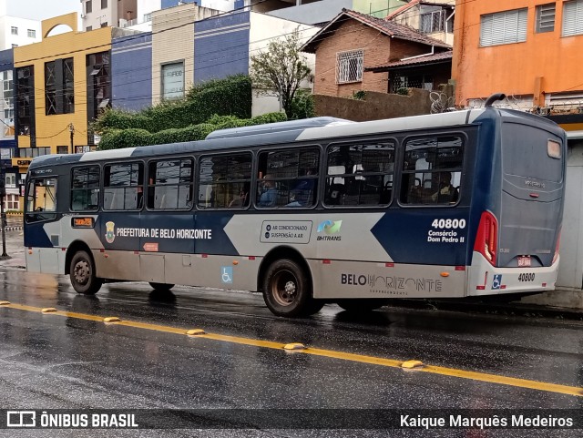 Coletur Coletivos Urbanos 40800 na cidade de Belo Horizonte, Minas Gerais, Brasil, por Kaique Marquês Medeiros . Número da foto: #9648401.