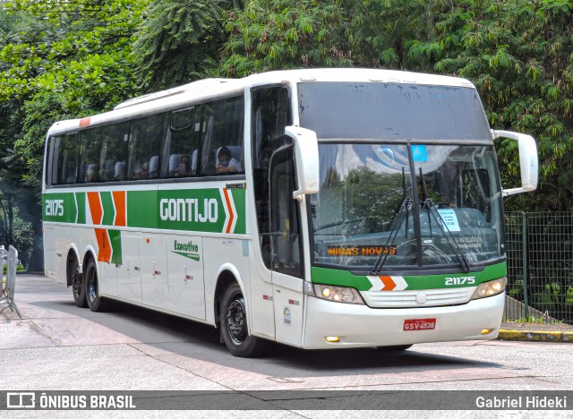Empresa Gontijo de Transportes 21175 na cidade de São Paulo, São Paulo, Brasil, por Gabriel Hideki. Número da foto: #9650184.