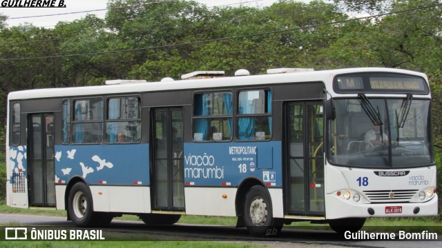 Viação Marumbi 18 na cidade de Pontal do Paraná, Paraná, Brasil, por Guilherme Bomfim. Número da foto: #9650165.