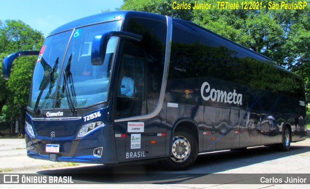 Viação Cometa 721536 na cidade de São Paulo, São Paulo, Brasil, por Carlos Júnior. Número da foto: #9649778.