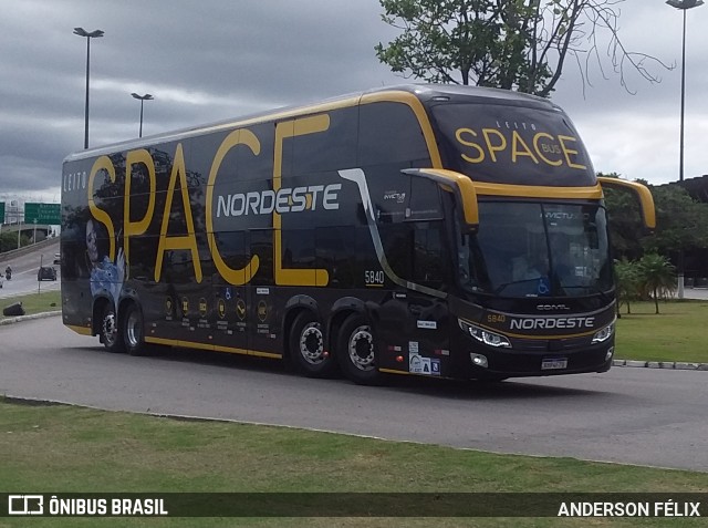 Expresso Nordeste 5840 na cidade de Florianópolis, Santa Catarina, Brasil, por ANDERSON FÉLIX. Número da foto: #9650509.