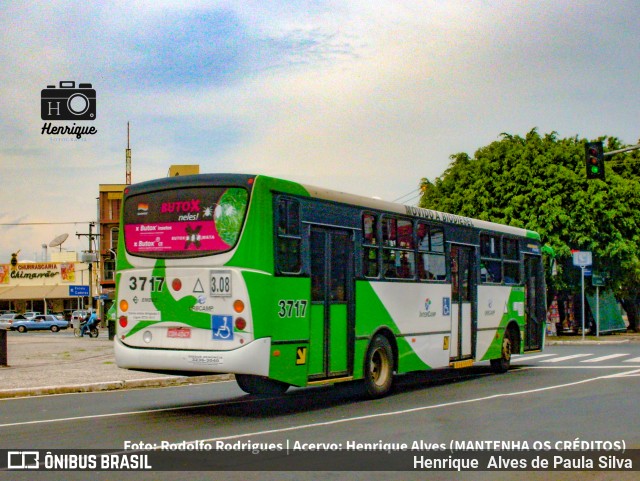 VB Transportes e Turismo 3717 na cidade de Campinas, São Paulo, Brasil, por Henrique Alves de Paula Silva. Número da foto: #9650932.