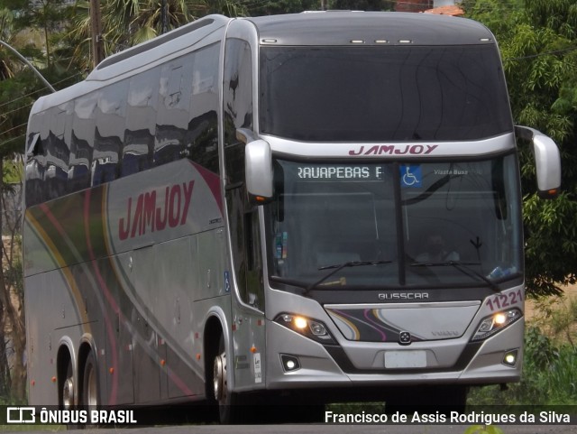 Viação Jam Joy 11221 na cidade de Teresina, Piauí, Brasil, por Francisco de Assis Rodrigues da Silva. Número da foto: #9648888.