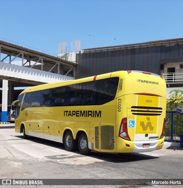 Viação Itapemirim 60053 na cidade de Rio de Janeiro, Rio de Janeiro, Brasil, por Marcelo Horta. ID da foto: 9654034.