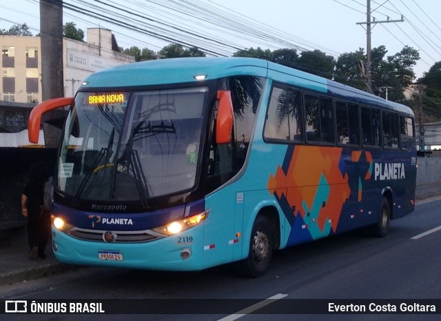 Planeta Transportes Rodoviários 2119 na cidade de Cariacica, Espírito Santo, Brasil, por Everton Costa Goltara. Número da foto: #9652166.
