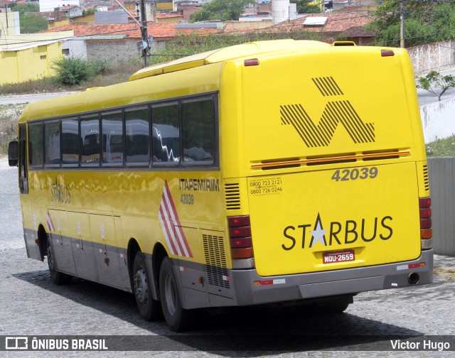 Viação Itapemirim 42039 na cidade de Caruaru, Pernambuco, Brasil, por Victor Hugo. ID da foto: 9652918.