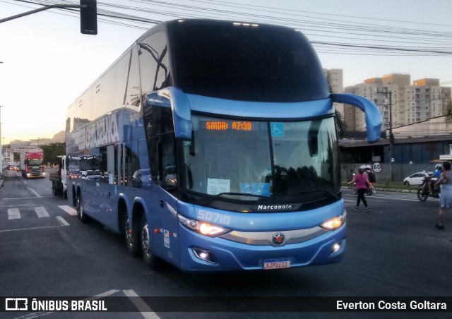 Viação Águia Branca 50710 na cidade de Cariacica, Espírito Santo, Brasil, por Everton Costa Goltara. Número da foto: #9652150.