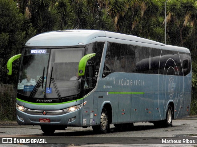 Viação Garcia 8325 na cidade de Curitiba, Paraná, Brasil, por Matheus Ribas. Número da foto: #9651995.