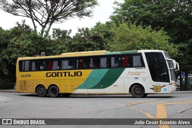 Empresa Gontijo de Transportes 12295 na cidade de São Paulo, São Paulo, Brasil, por Julio Cesar Euzebio Alves. ID da foto: 9652415.